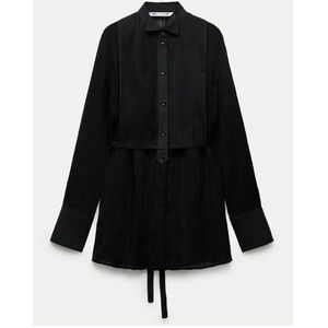 Zara Pleated Yoke Tunic